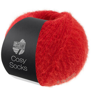 Lana Grossa MEILENWEIT 100g Cosy Socks | 17-rød