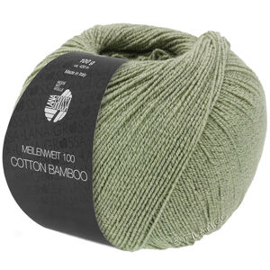 Lana Grossa MEILENWEIT 100g Cotton Bamboo | 25-grågrønn