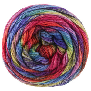 Lana Grossa MEILENWEIT 100g Fontana | 5453-vårgrønn/rustrød/blåfiolett/cyklamen/blå/royal/fuksia
