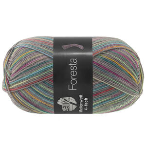 Lana Grossa MEILENWEIT 100g Foresta | 5328-musegrå/opalgrønn/jade/syrin/rødfiolett/turkis/sennepgul/safrangul/myk grønn