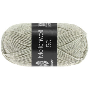 Lana Grossa MEILENWEIT 50g | 1102-natur melert