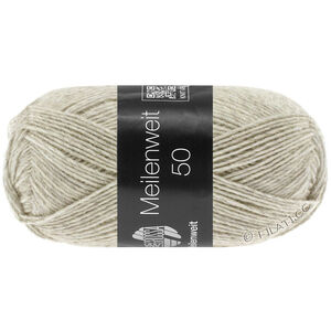 Lana Grossa MEILENWEIT 50g | 1301-lys beige melert