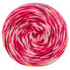 Lana Grossa MEILENWEIT 100g Merino Hand-dyed | 01-bringebærrød/pink/råhvit/sart gul