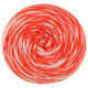 Lana Grossa MEILENWEIT 100g Merino Hand-dyed | 04-korallrød/lakserød/råhvit/pudderrosa