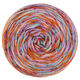 Lana Grossa MEILENWEIT 100g Merino Hand-dyed | 36-syrin/gresskaroransje/magenta/lys turkis/sart rosa