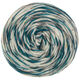 Lana Grossa MEILENWEIT 100g Merino Hand-dyed | 52-råhvit/mørk turkis/skifergrå/sennepgul/rustrød