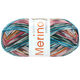Lana Grossa MEILENWEIT 100g Merino Extrafine Meran | 2581-lys grå/antrasitt/oransje/rosa/turkis/flaskegrønn/bringebær