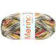 Lana Grossa MEILENWEIT 100g Merino Extrafine Meran | 2583-hvit/antrasitt/leirebrun/rød/eggeplommegul/fersken/gråbeige
