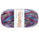 Lana Grossa MEILENWEIT 100g Merino Extrafine Meran | 2584-hvit/antrasitt/turkis/purpur/sandbeige/jeans/pink