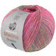 Lana Grossa MEILENWEIT 100g Merino Extrafine Shades | 7226-pink/aprikos/turkis/lys gul