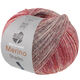 Lana Grossa MEILENWEIT 100g Merino Extrafine Shades | 7236-lys grå/mørk grå/vinrød/burgunder/plomme