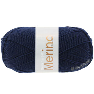 Lana Grossa MEILENWEIT 100g Merino Extrafine | 2407-nattblå