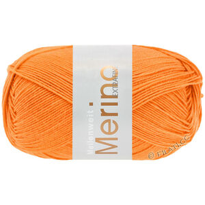 Lana Grossa MEILENWEIT 100g Merino Extrafine | 2453-oransje
