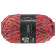 Lana Grossa MEILENWEIT 100g Neve | 4431-bringebærrød/petrol/rust/marine/honninggul