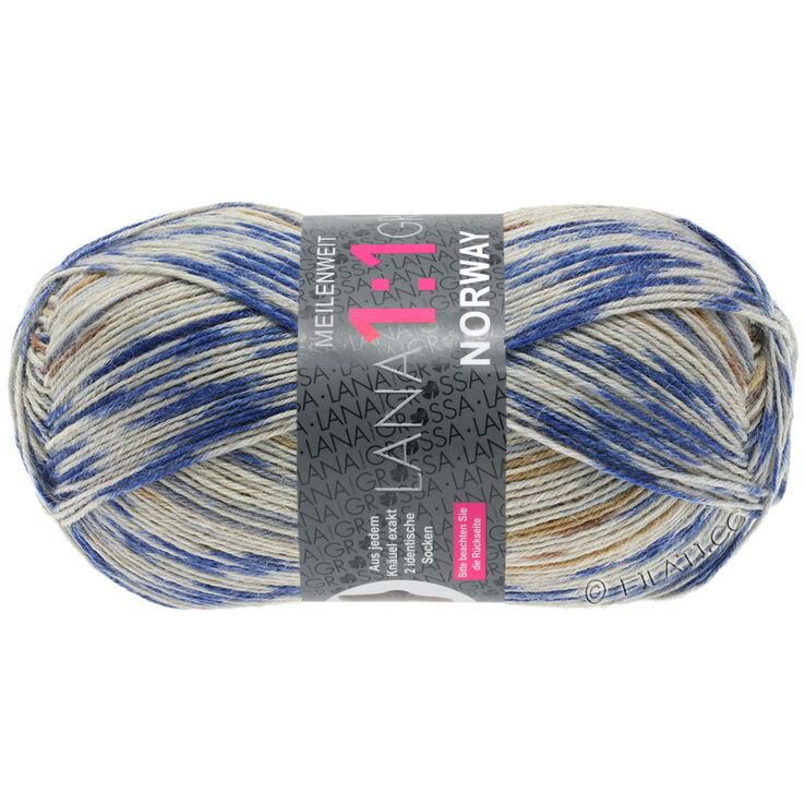Lana Grossa MEILENWEIT 100g Norway 1:1 | 301-