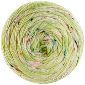 Lana Grossa MEILENWEIT 100g SPOTS | 7044-pistasj/creme/rosa/turkis/pink/rust/antrasitt