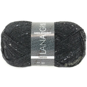 Lana Grossa MEILENWEIT 100g Tweed | 107-antrasitt