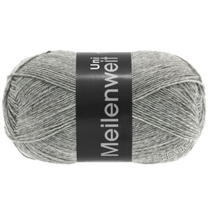 Lana Grossa MEILENWEIT 100g | 1103-grå melert
