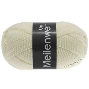 Lana Grossa MEILENWEIT 100g | 1113-råhvit