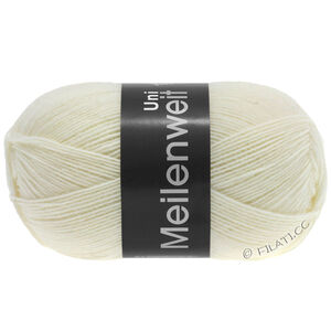 Lana Grossa MEILENWEIT 100g | 1345-hvit