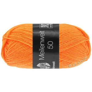 Lana Grossa MEILENWEIT 50g | 1422-oransje