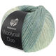 Lana Grossa MEILENWEIT 100g Woolycell Duo | 6007-salviagrønn/høygrønn/pastellgrønn