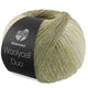 Lana Grossa MEILENWEIT 100g Woolycell Duo | 6008-olivengrønn/grågrønn/gråbeige