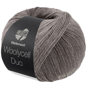 Lana Grossa MEILENWEIT 100g Woolycell Duo | 6012-lys grå/middelsgrå/mørk grå