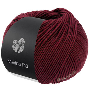 Lana Grossa MERINO PIÙ | 17-burgunder
