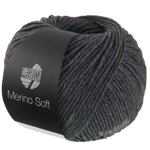 Lana Grossa MERINO SOFT | 10-mørk grå