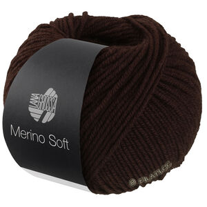 Lana Grossa MERINO SOFT | 19-mørk brun