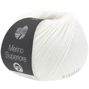 Lana Grossa MERINO SUPERIORE | 01-hvit