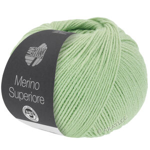 Lana Grossa MERINO SUPERIORE | 49-hvitgrønn