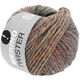 Lana Grossa MERINO TWISTER | 01-blågrå/grå/rosentre/grønngrå