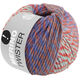 Lana Grossa MERINO TWISTER | 17-blå/tomatrød/rosa/mynteturkis/leirerød/gråbrun