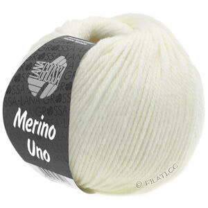 Lana Grossa MERINO UNO | 01-hvit
