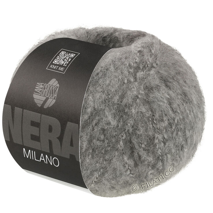 Lana Grossa MILANO (Nera) | 01-grå melert
