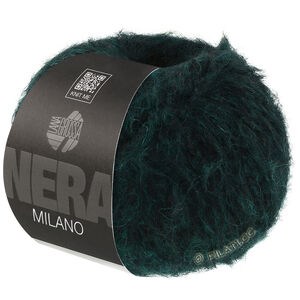 Lana Grossa MILANO (Nera) | 08-svartgrønn