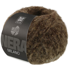 Lana Grossa MILANO (Nera) | 10-mørk brun melert