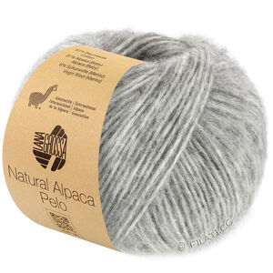 Lana Grossa NATURAL ALPACA Pelo | 003-lys grå melert