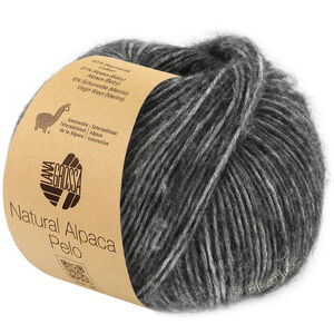 Lana Grossa NATURAL ALPACA Pelo | 004-mørk grå melert