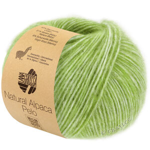 Lana Grossa NATURAL ALPACA Pelo | 033-majgrønn melert