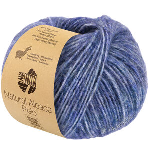 Lana Grossa NATURAL ALPACA Pelo | 034-blå melert