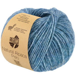 Lana Grossa NATURAL ALPACA Pelo | 035-mørk petrol melert