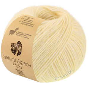 Lana Grossa NATURAL ALPACA Pelo | 039-vanilje melert