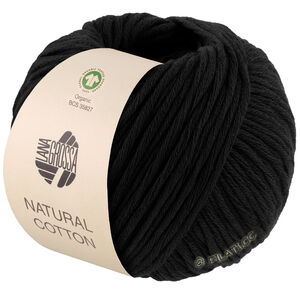 Lana Grossa NATURAL COTTON (GOTS) | 22-svart