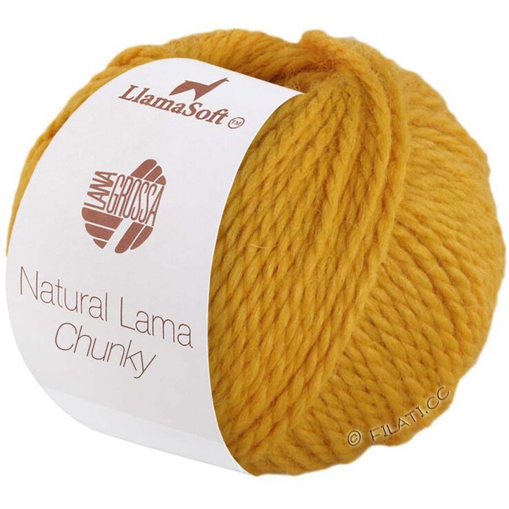 Lana Grossa NATURAL LAMA CHUNKY | 01-gul