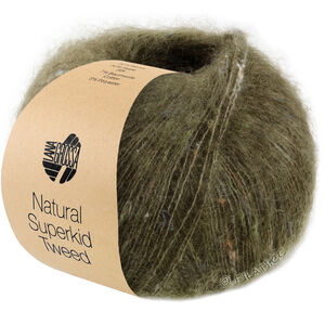 Lana Grossa NATURAL SUPERKID TWEED | 616-olivengrønn