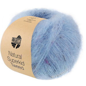 Lana Grossa NATURAL SUPERKID TWEED | 643-lys blå