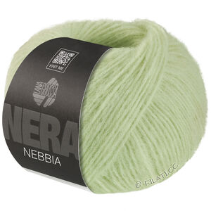 Lana Grossa NEBBIA (Nera) | 09-hvitgrønn
